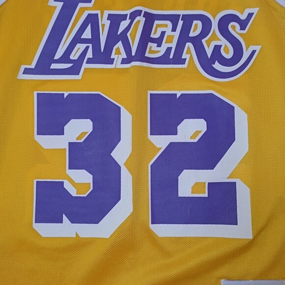 Champion Ervin Magic Johnson Los Angeles Lakers NBA Basketball Jersey Adult 40 - Picture 3 of 5
